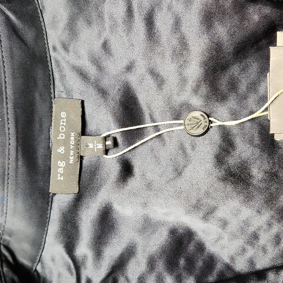 Nwt rag & bone Luna Mesh Button-down Shirt - Picture 11 of 14